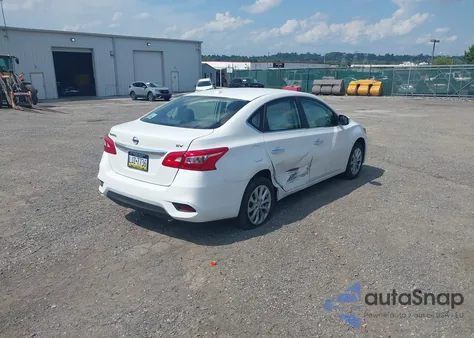 2019 Nissan Sentra Sv из США, поврежденный, VIN 3N1AB7APXKY322546